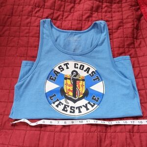 East Coast Lifestyle Blue Tank Top